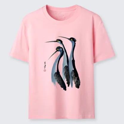 Tokyo-Tiger Blue Crane Classic T-Shirt