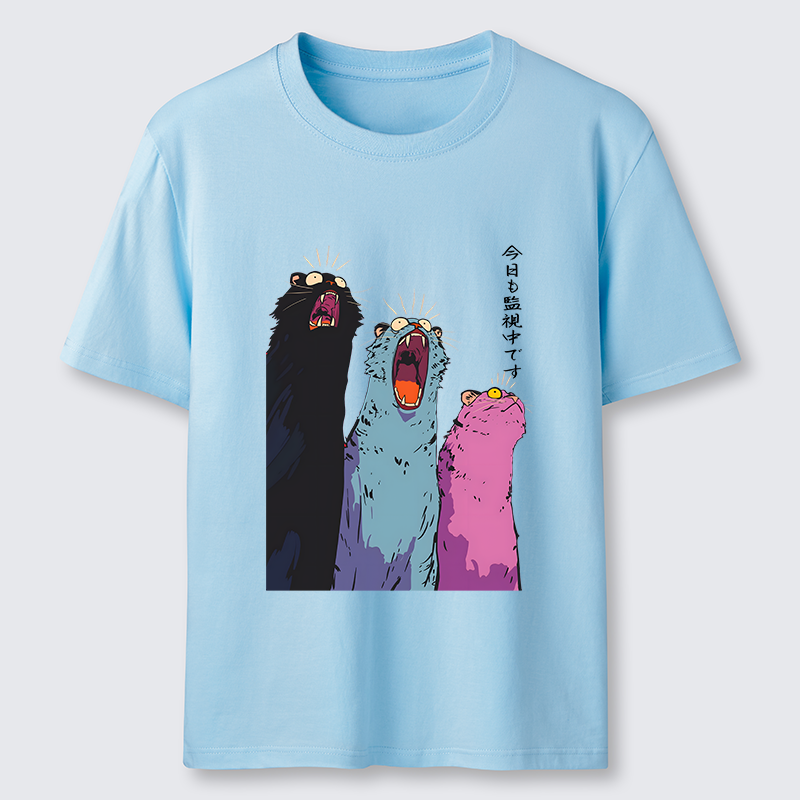 Tokyo-Tiger Howling Cat Classic T-Shirt