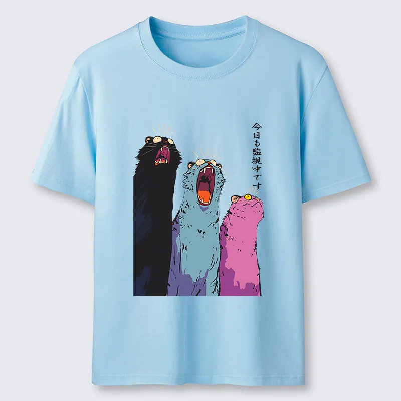 Tokyo-Tiger Howling Cat Classic T-Shirt