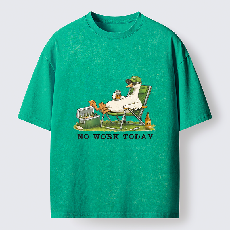 Tokyo-Tiger Resting Duck Washed T-Shirt