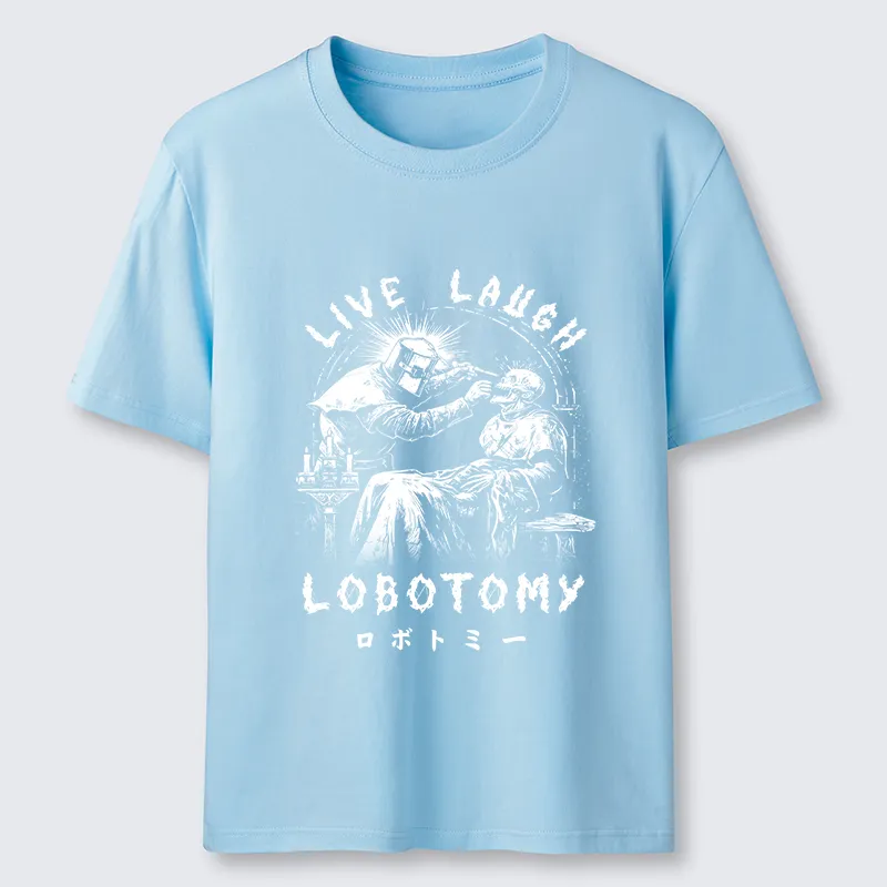 Tokyo-Tiger Live Laugh Lobotomy Funny Classic T-Shirt