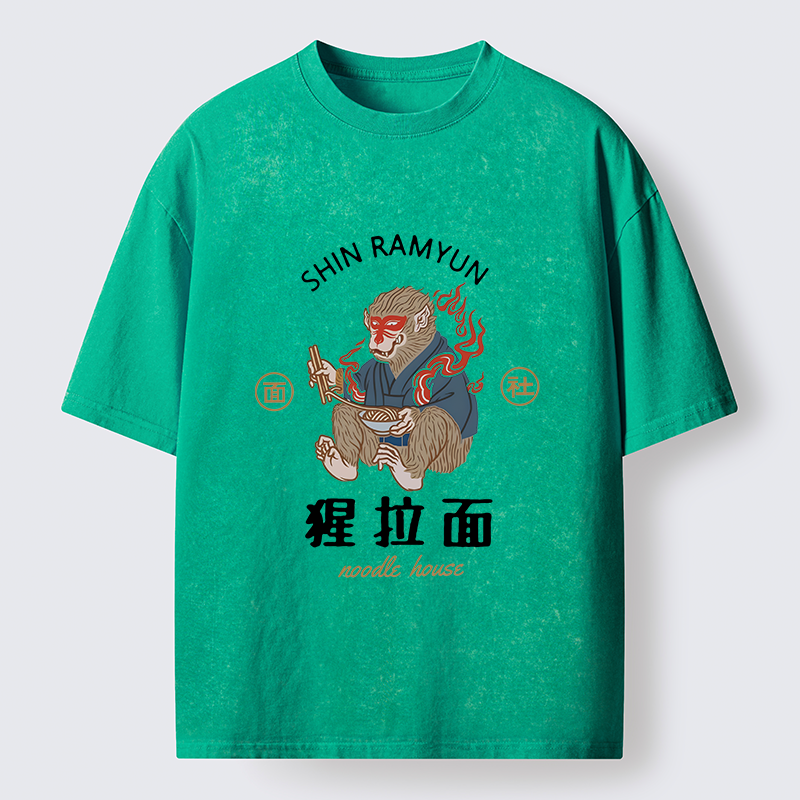 Tokyo-Tiger Shin Ramyun Washed T-Shirt