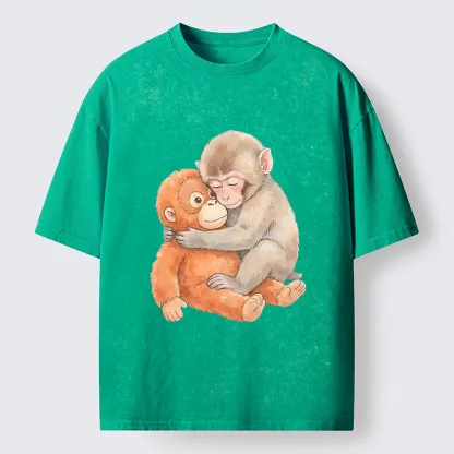 Tokyo-Tiger Poor Punch Washed T-Shirt