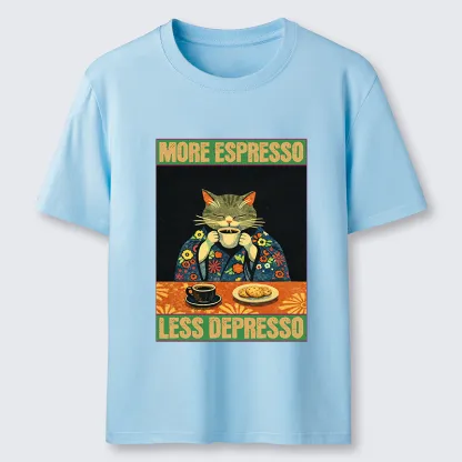 Tokyo-Tiger Cat Tasting Coffee Japan Classic T-Shirt