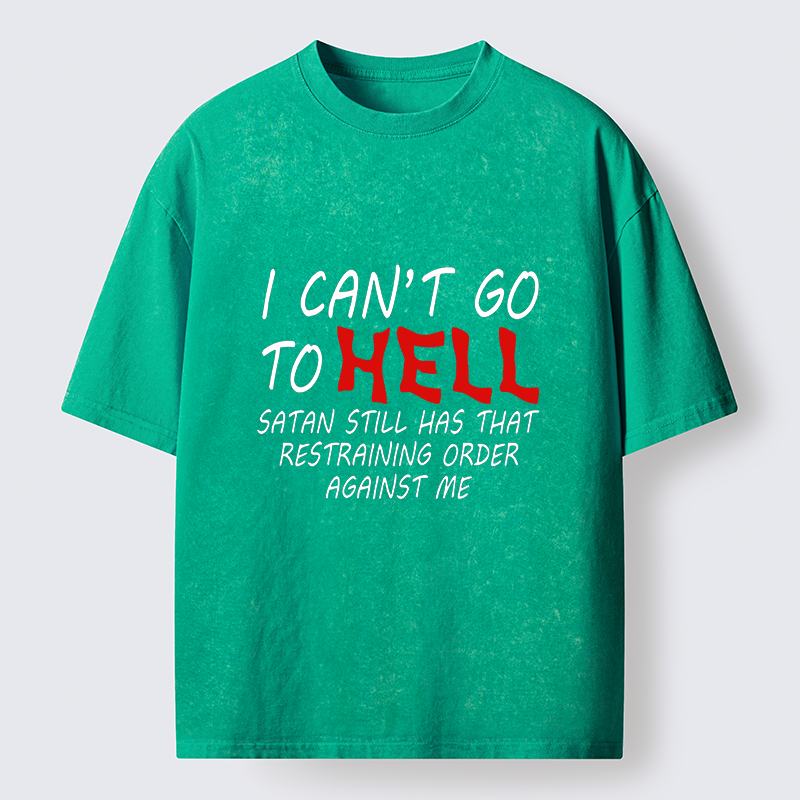 Tokyo-Tiger Hell Is Inaccessible Washed T-Shirt