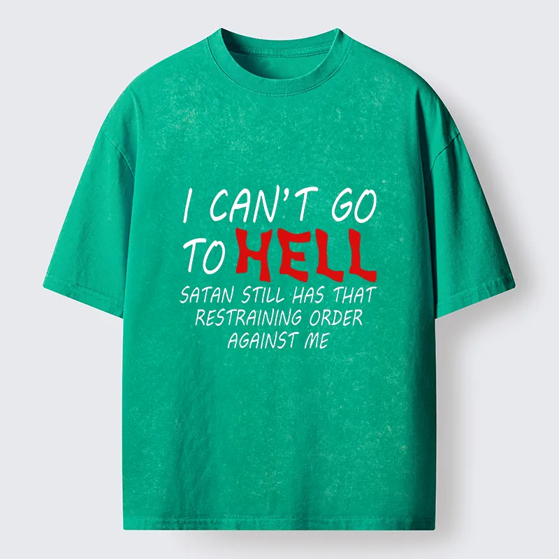 Tokyo-Tiger Hell Is Inaccessible Washed T-Shirt