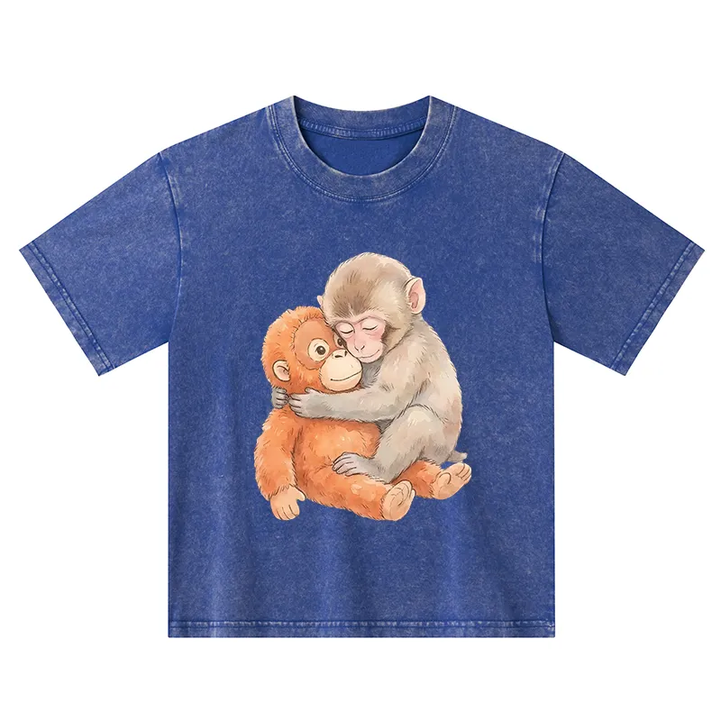 Tokyo-Tiger Poor Punch Kids Washed T-Shirt