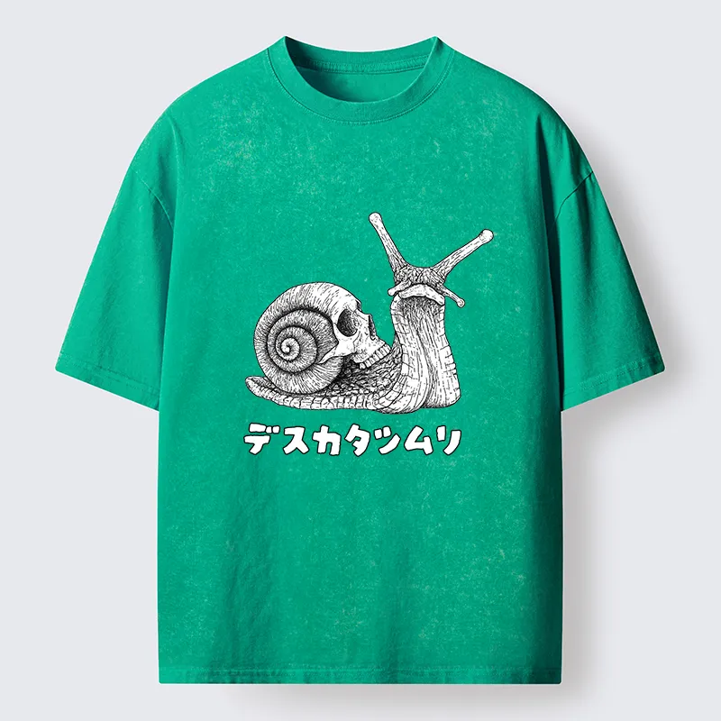 Tokyo-Tiger Terrifying Death Snail Washed T-Shirt Sale