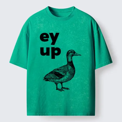 Tokyo-Tiger How Are You Dear Washed T-Shirt