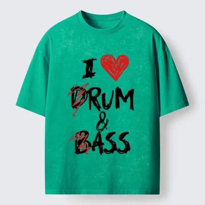Tokyo-Tiger My Favorite Drum And Bass Washed T-Shirt