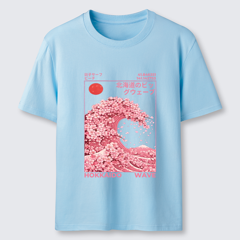 Tokyo-Tiger Sakura Wave Classic T-Shirt