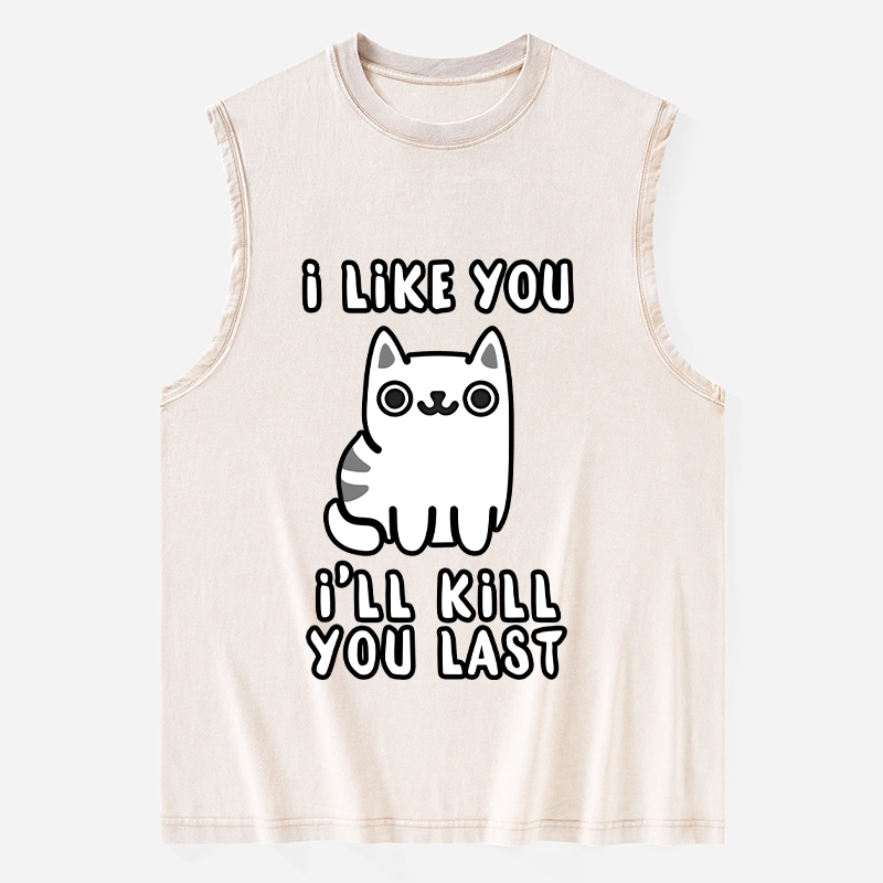 Tokyo-Tiger Cats And Humans Have A Love-hate Relationship Washed Tank