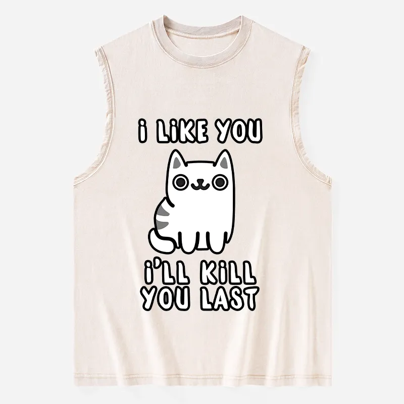 Tokyo-Tiger Cats And Humans Have A Love-hate Relationship Washed Tank