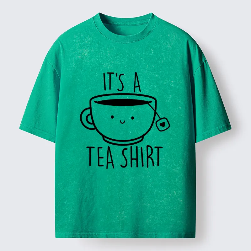 Tokyo-Tiger Tea Shirt Washed T-Shirt