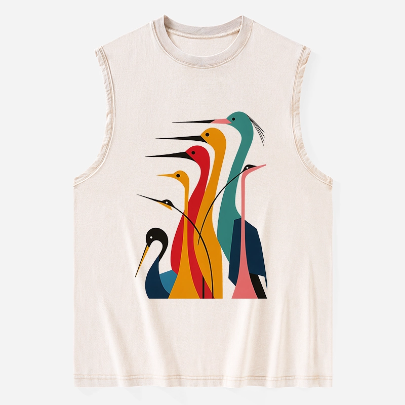 Tokyo-Tiger Various Types Of Cranes Washed Tank