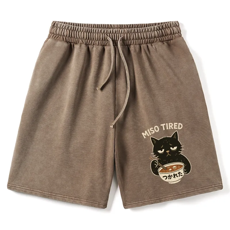 Tokyo-Tiger I’m So Tired Washed Shorts Sale