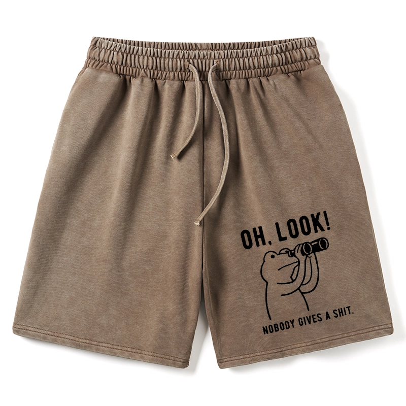 Tokyo-Tiger Frog of Indifference Washed Shorts