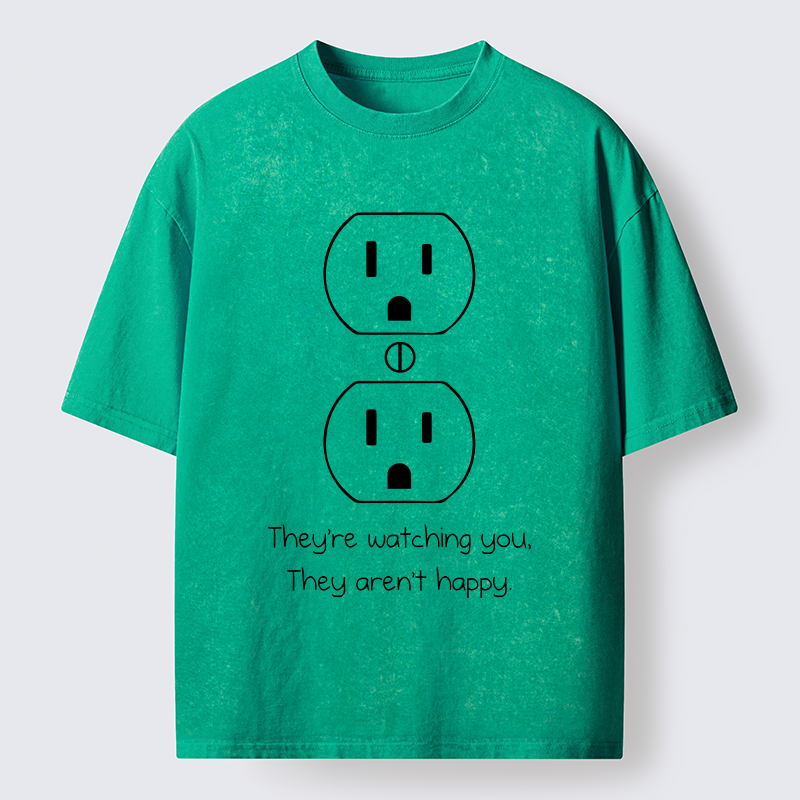 Tokyo-Tiger Sad Socket Washed T-Shirt