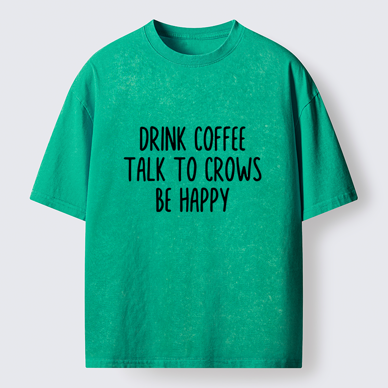 Tokyo-Tiger Happy Life Washed T-Shirt