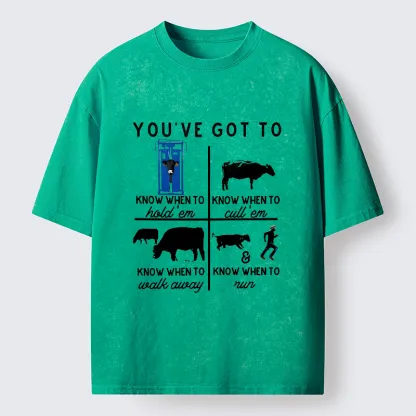 Tokyo-Tiger Ranch Songs Funny Washed T-Shirt