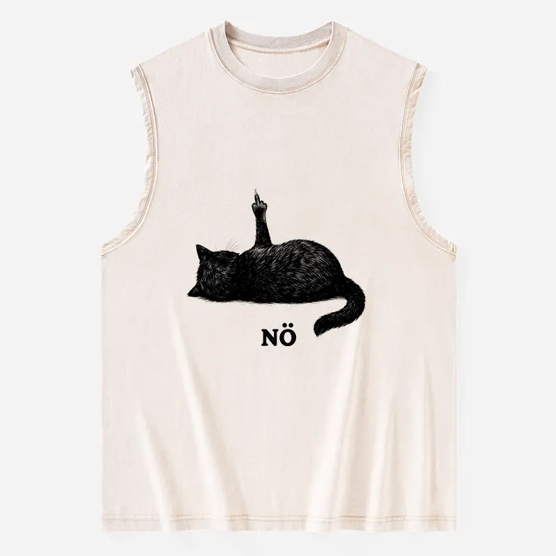 Tokyo-Tiger Cat Refused Washed Tank