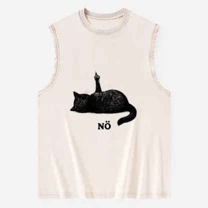 Tokyo-Tiger Cat Refused Washed Tank