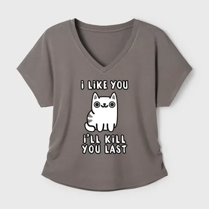 Tokyo-Tiger Cats And Humans Have A Love-hate Relationship Modal Dolman Sleeve T-Shirt