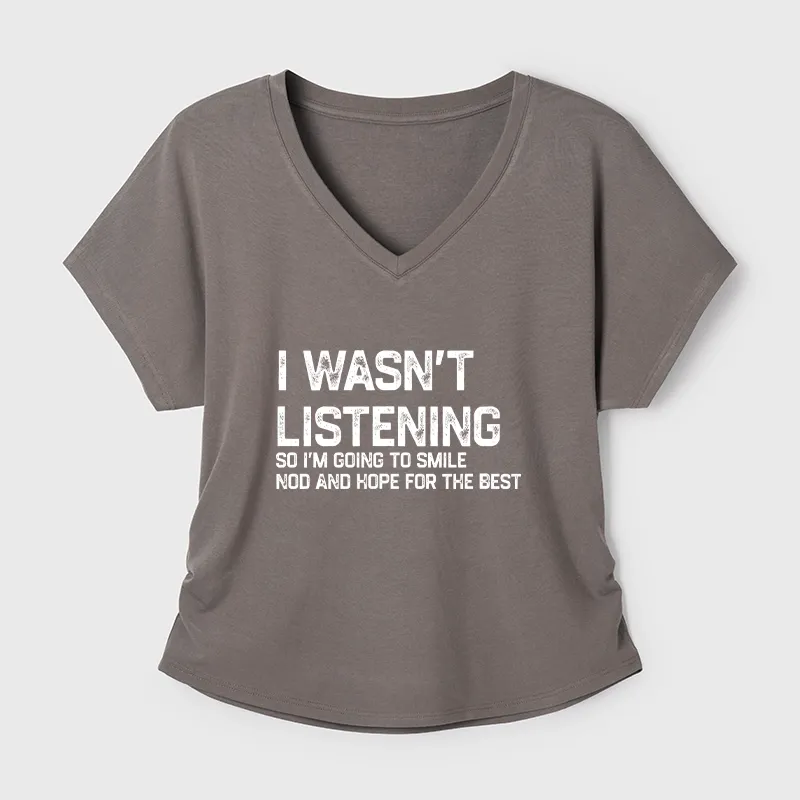 Tokyo-Tiger Indifferent To Everything Modal Dolman Sleeve T-Shirt