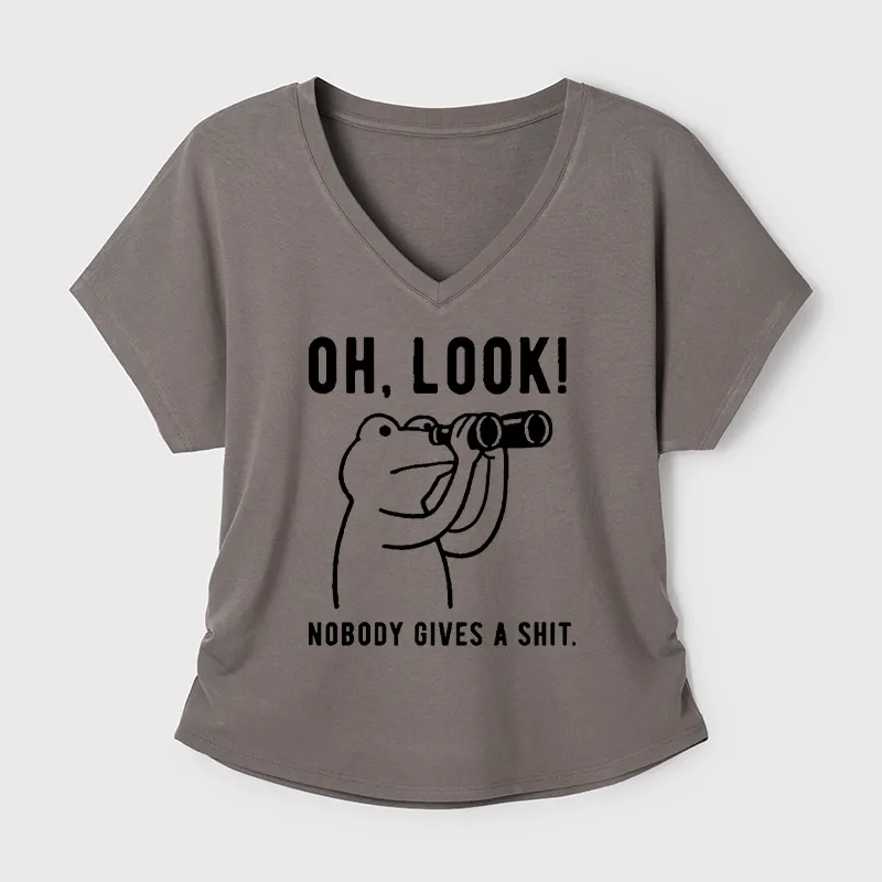 Tokyo-Tiger Frog of Indifference Modal Dolman Sleeve T-Shirt