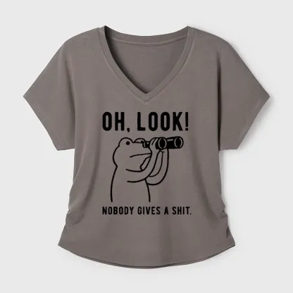 Tokyo-Tiger Frog of Indifference Modal Dolman Sleeve T-Shirt