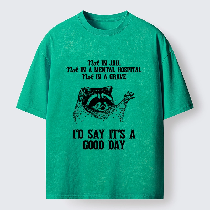 Tokyo-Tiger Cherish The Present Washed T-Shirt