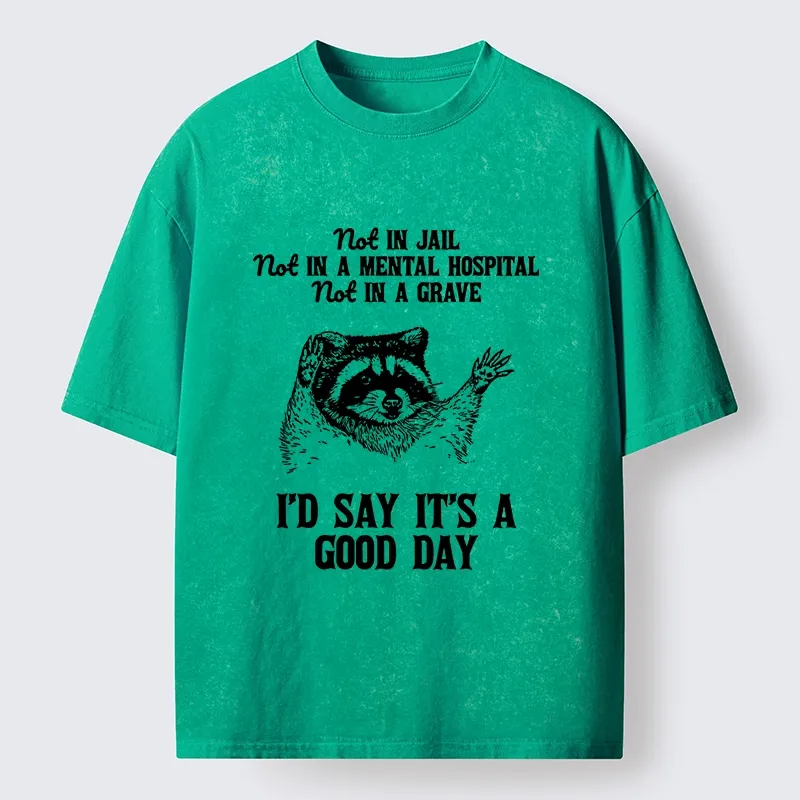 Tokyo-Tiger Cherish The Present Washed T-Shirt