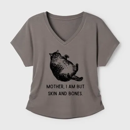 Tokyo-Tiger Overweight Cat And Its Doting Owner Modal Dolman Sleeve T-Shirt