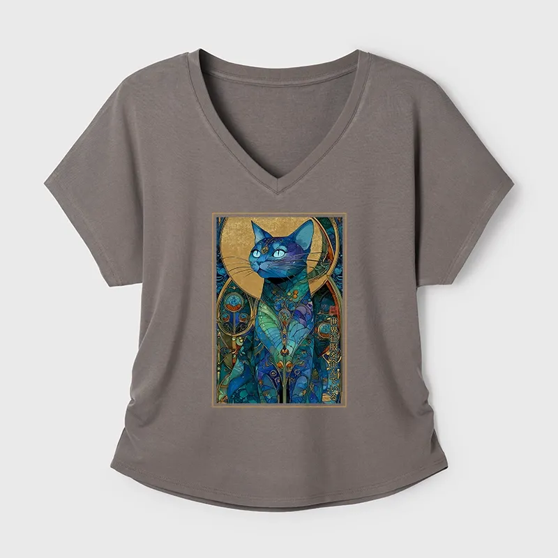 Tokyo-Tiger The Cat’s Plan To Rule Them All Modal Dolman Sleeve T-Shirt