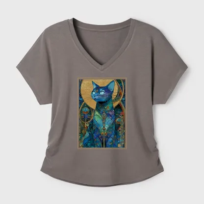 Tokyo-Tiger The Cat’s Plan To Rule Them All Modal Dolman Sleeve T-Shirt