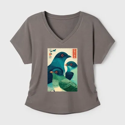 Tokyo-Tiger Petrels Of The Painted Sea Modal Dolman Sleeve T-Shirt