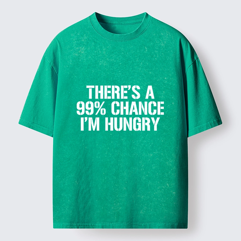 Tokyo-Tiger Hunger Level: 99% Washed T-Shirt