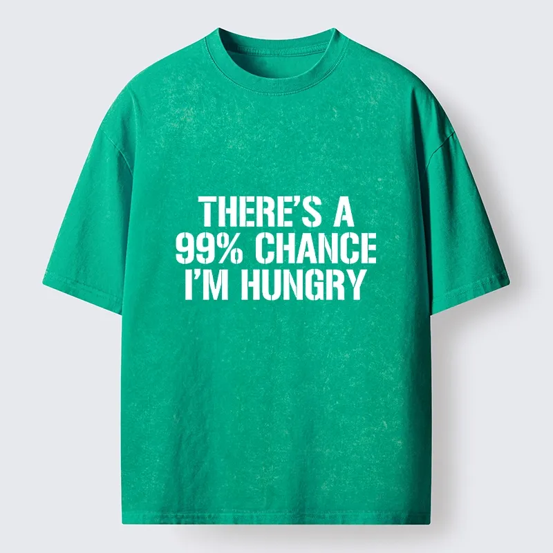 Tokyo-Tiger Hunger Level: 99% Washed T-Shirt