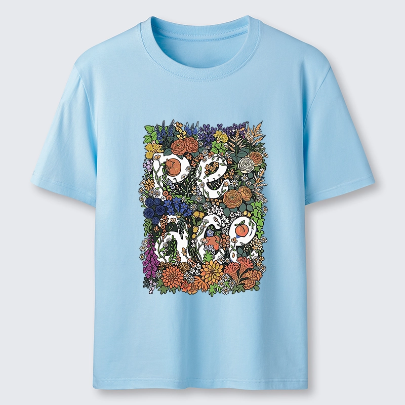 Tokyo-Tiger Peace In Flowers Classic T-Shirt