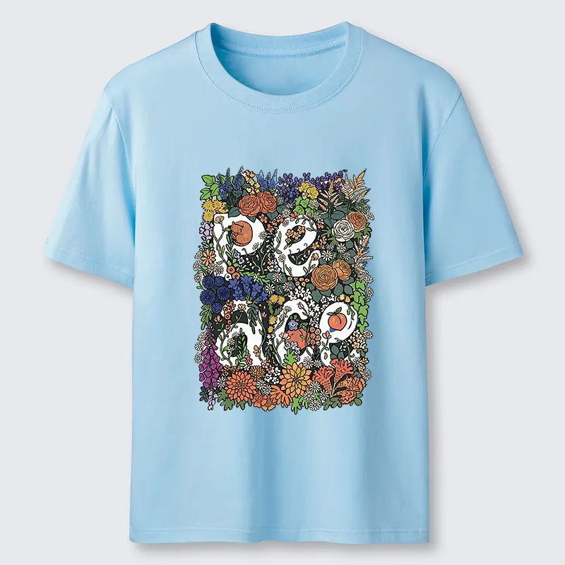 Tokyo-Tiger Peace In Flowers Classic T-Shirt Sale