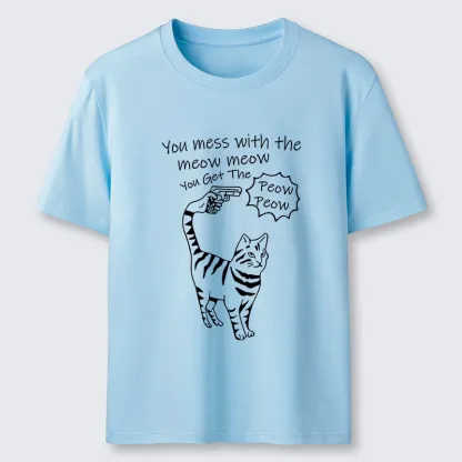 Tokyo-Tiger Waiting For Punishment From Cat Classic T-Shirt