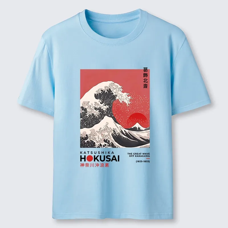 Tokyo-Tiger Mount Fuji Beneath The Wave Classic T-Shirt