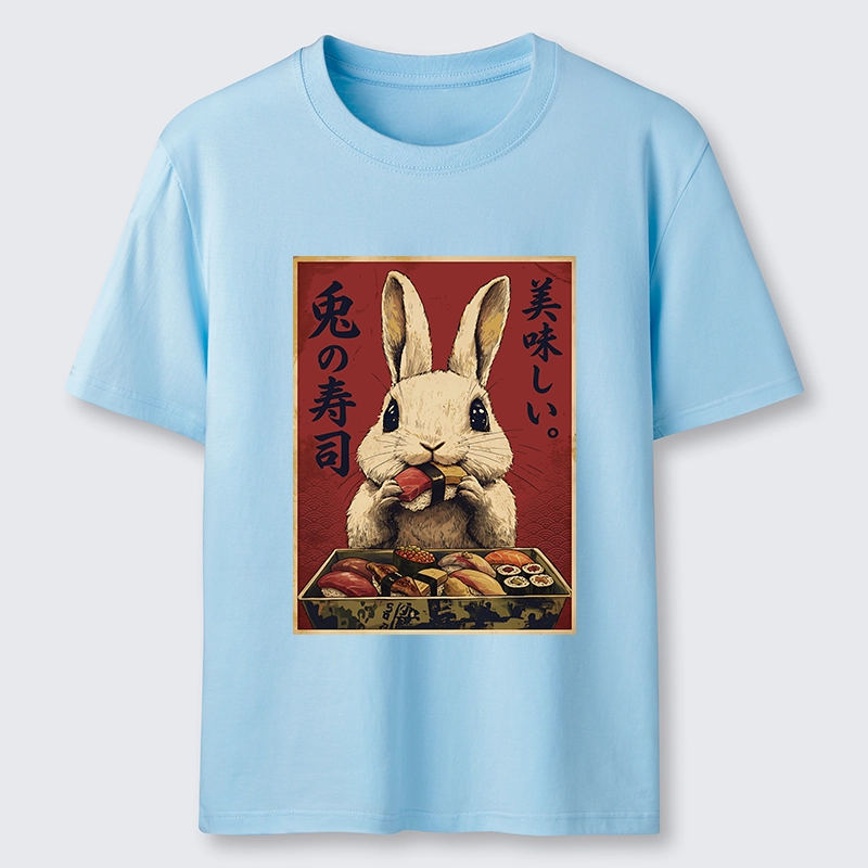 Tokyo-Tiger Rabbit’s Sushi Feast Classic T-Shirt