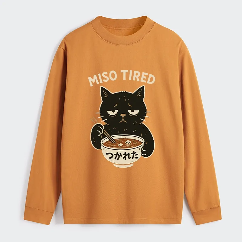 Tokyo-Tiger I’m So Tired Classic Long Sleeve T-Shirt Sale