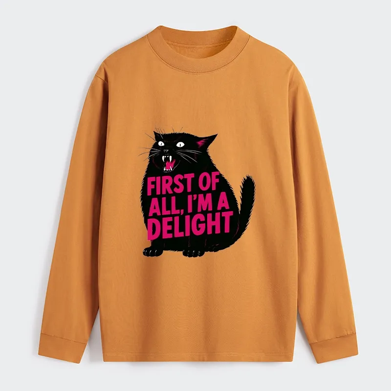 Tokyo-Tiger Roaring Black Cat Classic Long Sleeve T-Shirt Sale