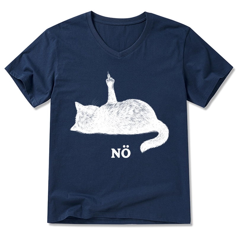 Tokyo-Tiger Cat Refused V-Neck Classic T-Shirt