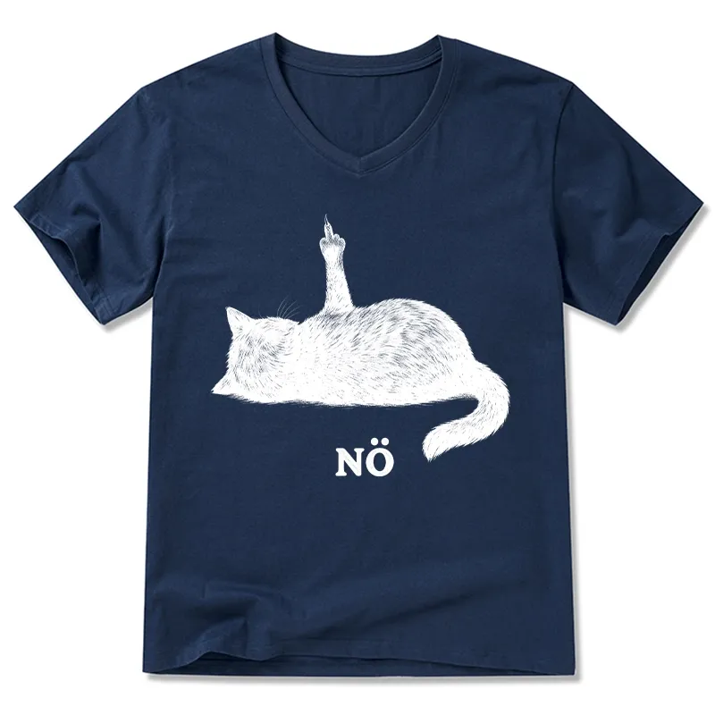 Tokyo-Tiger Cat Refused V-Neck Classic T-Shirt