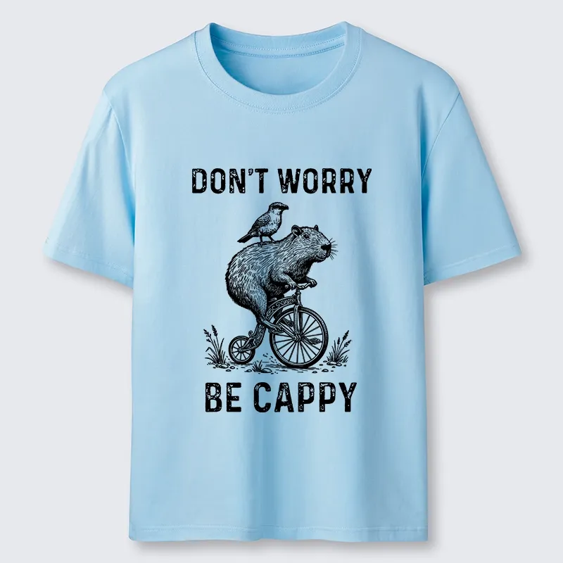 Tokyo-Tiger Happy Capybara On Wheels Classic T-Shirt