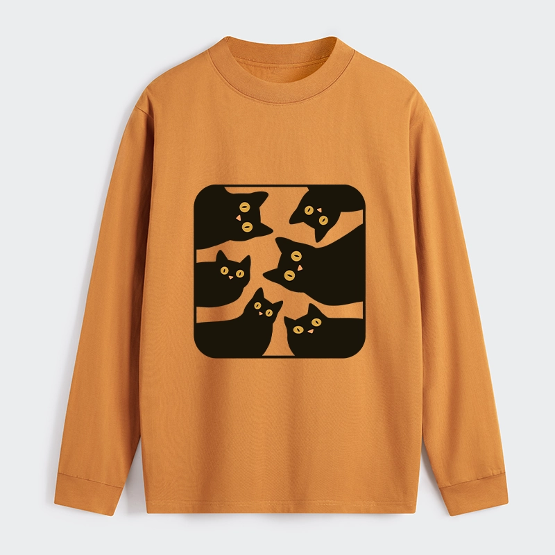 Tokyo-Tiger Cats Are Watching You Classic Long Sleeve T-Shirt