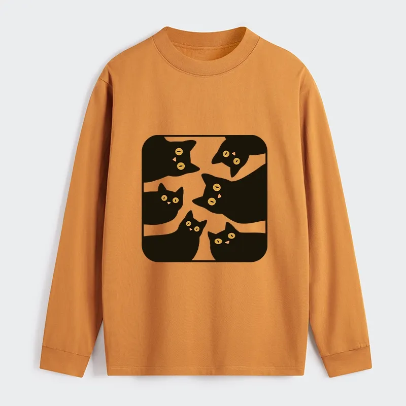 Tokyo-Tiger Cats Are Watching You Classic Long Sleeve T-Shirt